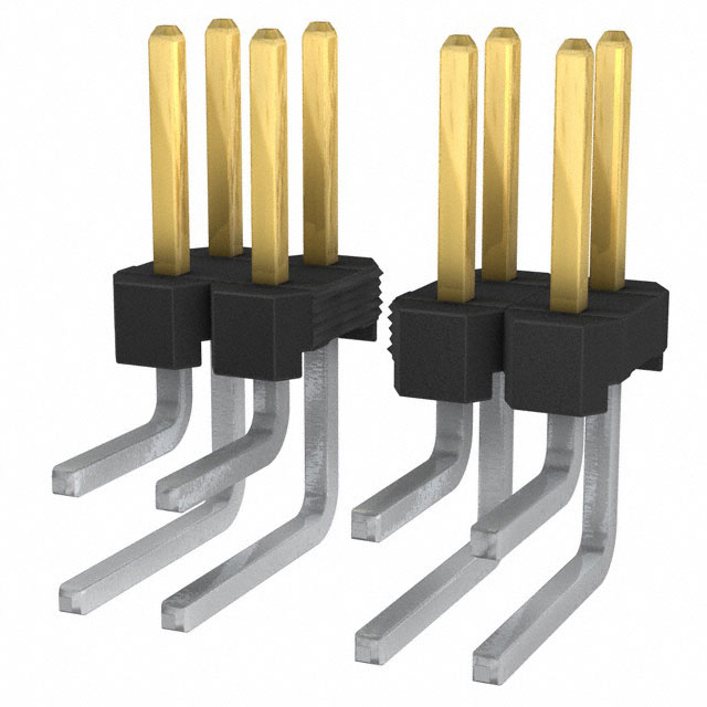 3M 矩形连接器 - 针座 - 公插针 951232-7622-AR