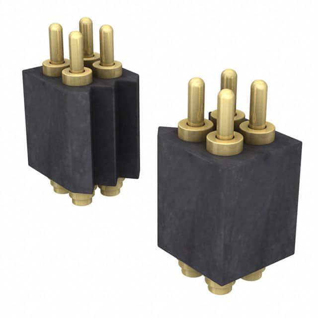 MILL-MAX 矩形连接器 - 弹簧式 855-22-008-30-001101