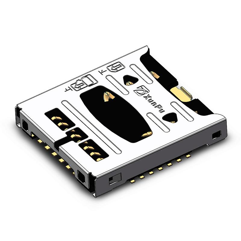 XUNPU/台湾讯普电子 存储器连接器 - PC 卡插槽 MCS-304