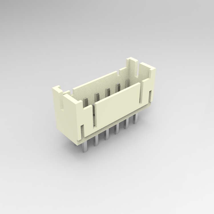 XKB CONNECTIVITY/中国星坤 矩形连接器 - 针座 - 公插针 X2026WV-2x06-N0SN