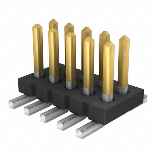 SAMTEC 矩形连接器 - 针座 - 公插针 FTS-105-01-LM-DV-P-TR
