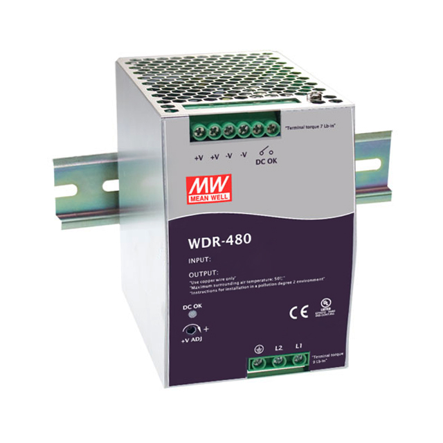 MEAN WELL/台湾明纬 开关电源 WDR-480-48