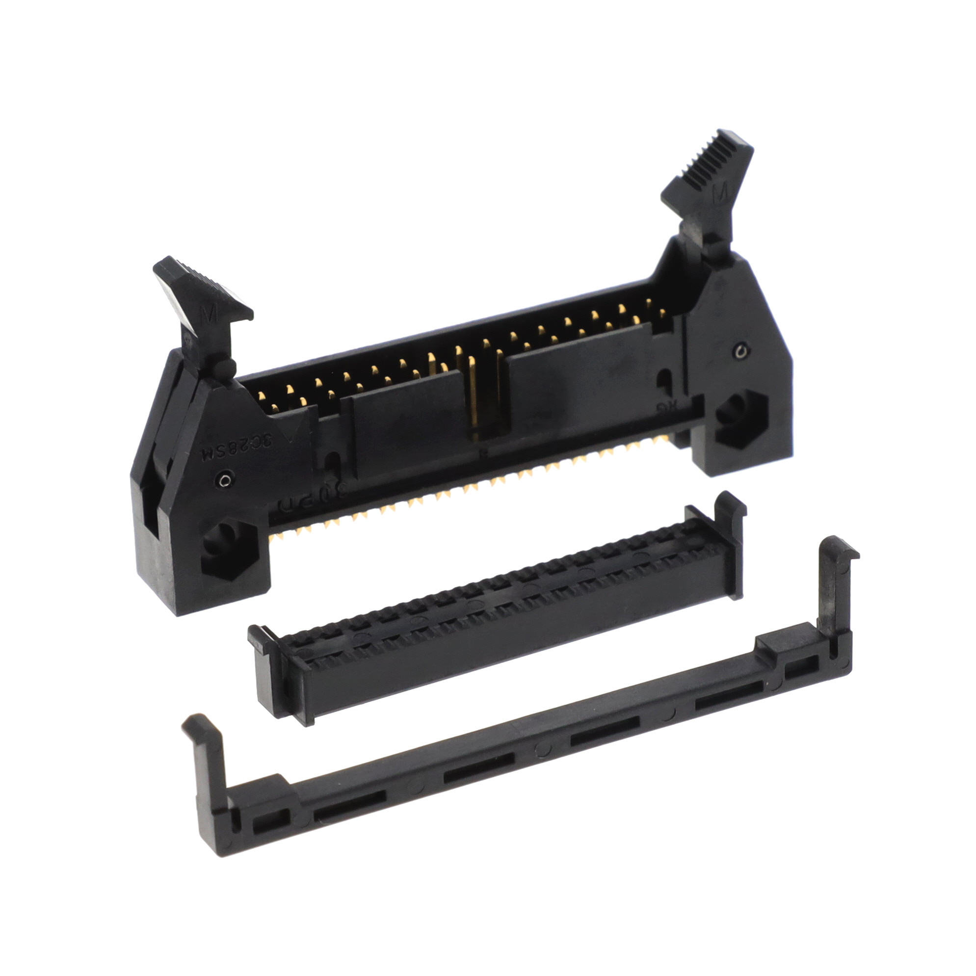 HIROSE ELECTRIC 矩形连接器 - 自由悬挂/面板安装 HIF3BA-30PD-2.54R-MC(63)
