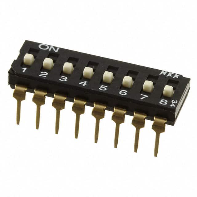 NKK SWITCHES 拨码开关 JS0108AP4