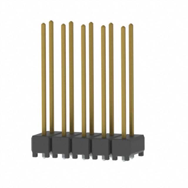 SAMTEC 矩形连接器 - 针座 - 公插针 TSW-110-15-L-D