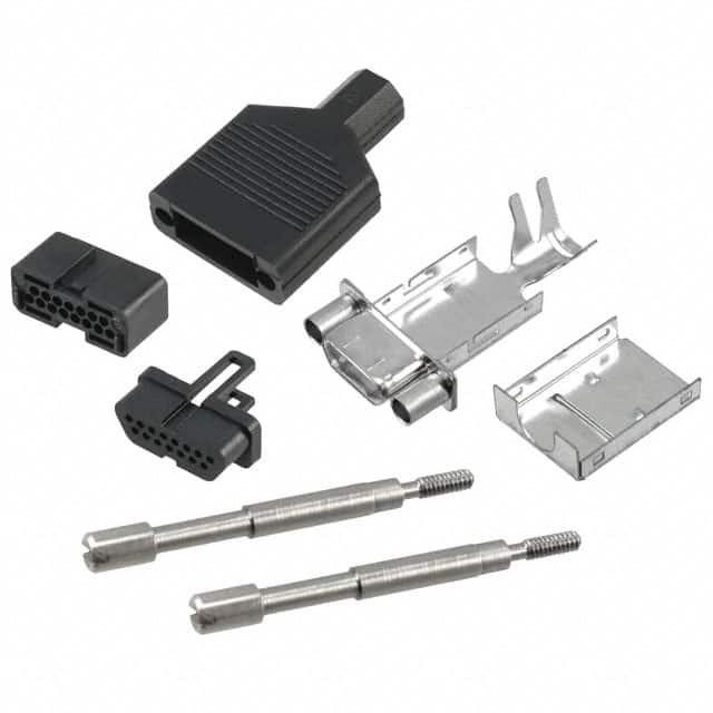 NORCOMP D-Sub/D形连接器 - 后壳/罩 960-015-010R011