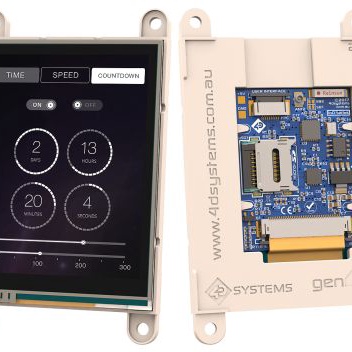 4D SYSTEMS LED显示器件 SK-GEN4-IOD-28T