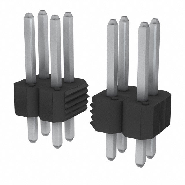 AMPHENOL 矩形连接器 - 针座 - 公插针 54102-T06-07