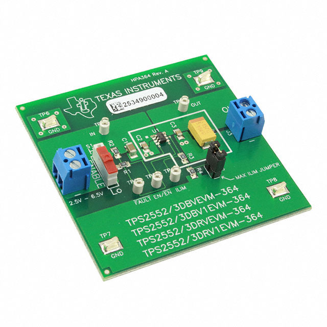 TEXAS INSTRUMENTS 评估、开发板开发工具 TPS2553DBV1EVM-364