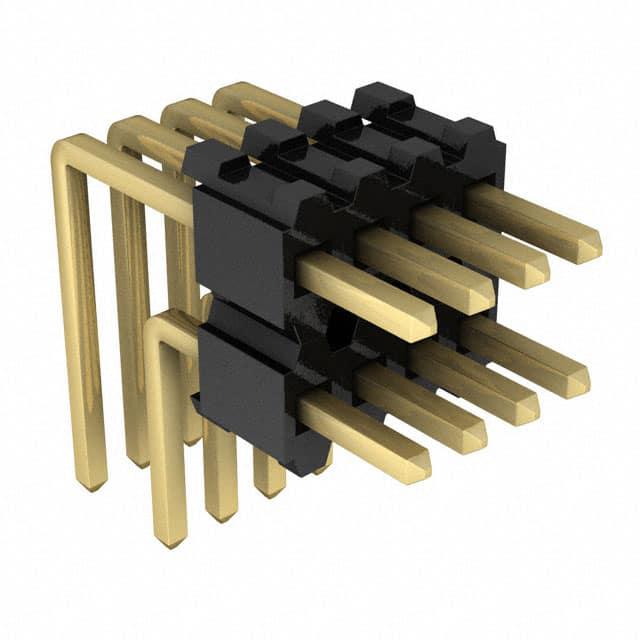 SAMTEC 矩形连接器 - 针座 - 公插针 TMS-104-02-G-D-RA