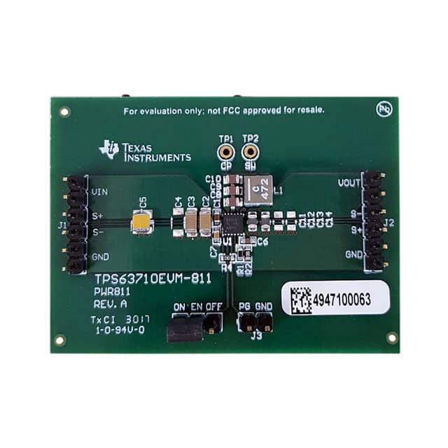 TEXAS INSTRUMENTS DC-DC稳压器 TPS63710EVM-811