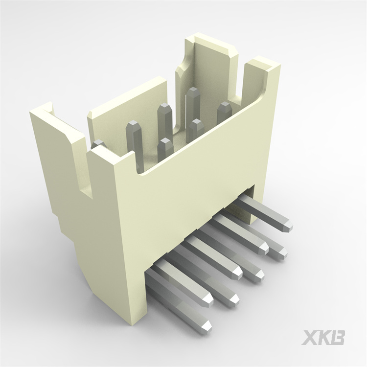 XKB CONNECTIVITY/中国星坤 矩形连接器 - 针座 - 公插针 X2026WR-2x04B-N0SN