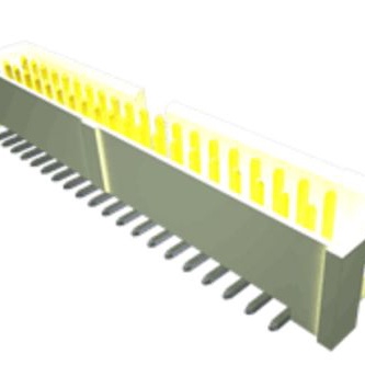 SAMTEC 矩形连接器 - 针座 - 公插针 HTST-117-01-L-DV