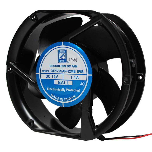 ORION FANS 风扇和热管理 OD172SAP-24HHBIP68
