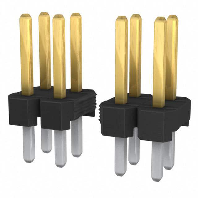 3M 矩形连接器 - 针座 - 公插针 951244-8622-AR