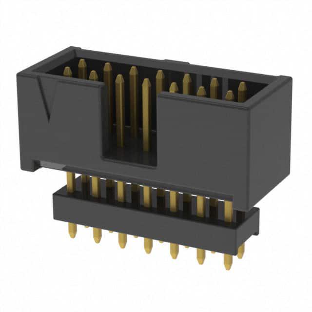 SAMTEC 矩形连接器 - 针座 - 公插针 ZSS-107-01-G-D-540