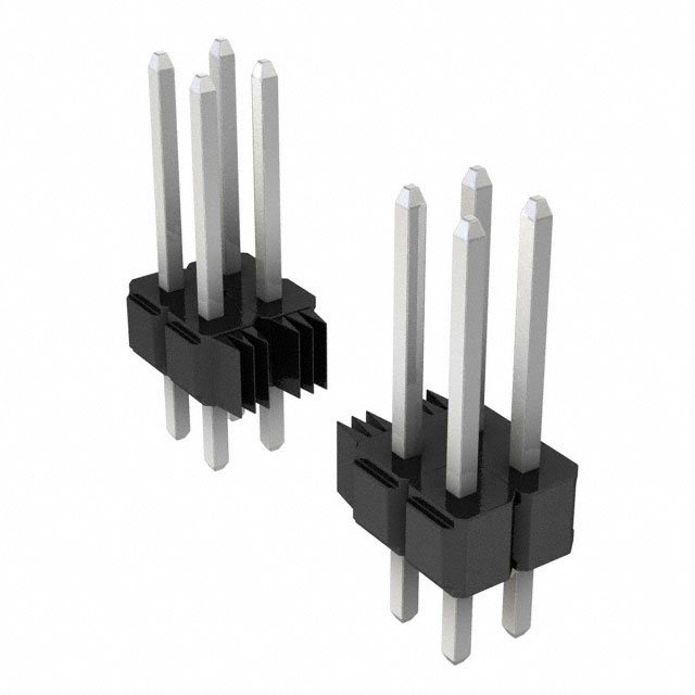 3M 矩形连接器 - 针座 - 公插针 929710-11-34