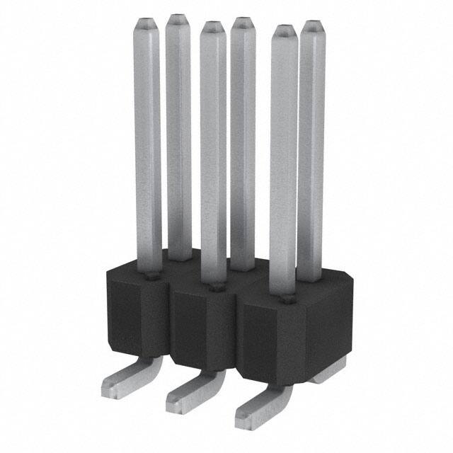 AMPHENOL 矩形连接器 - 针座 - 公插针 95278-411K06LF
