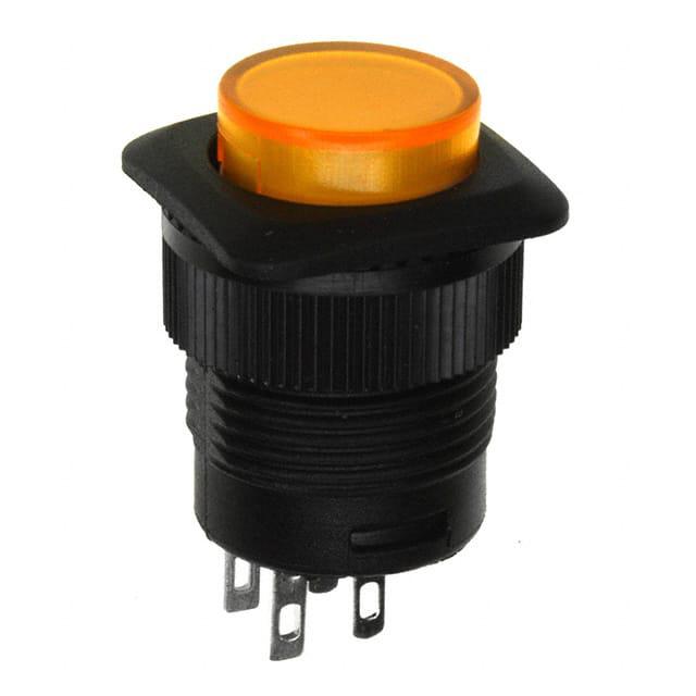 E-SWITCH 按钮开关 RP-3508-A-BLK-YEL-YEL-N-S