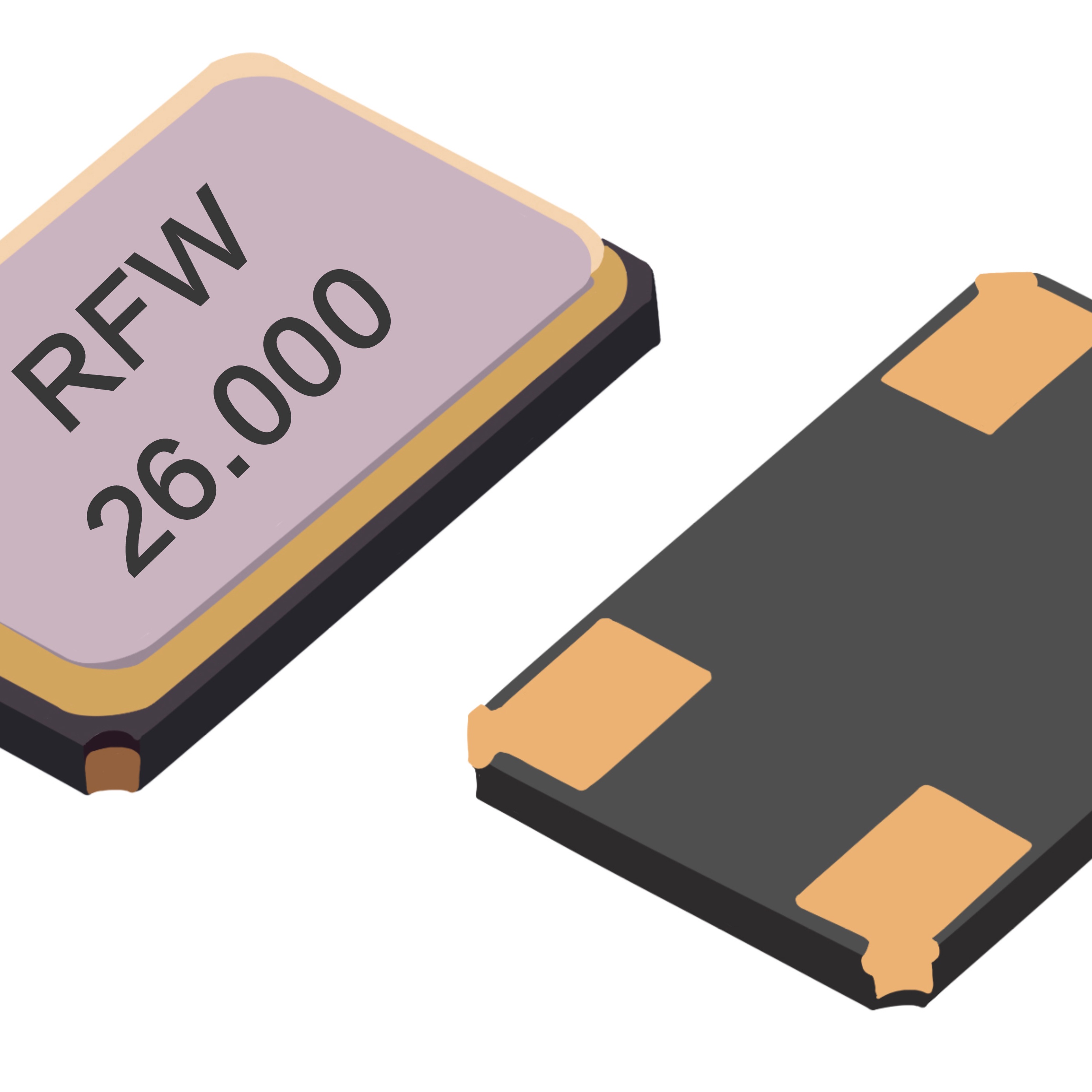 RFW/深圳鹏烁 无源晶振 RFW312BBC1-24.000MHz