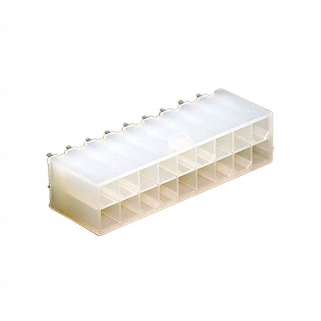 MOLEX 矩形连接器 - 针座 - 公插针 39281183