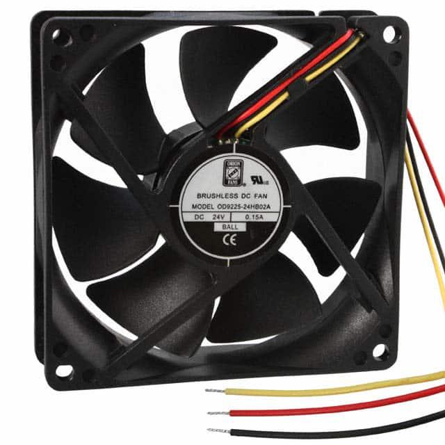 ORION FANS 风扇和热管理 OD9225-24HB02A