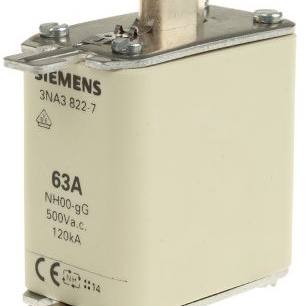 SIEMENS/西门子 保险丝座和保险丝夹 3NA3822-7