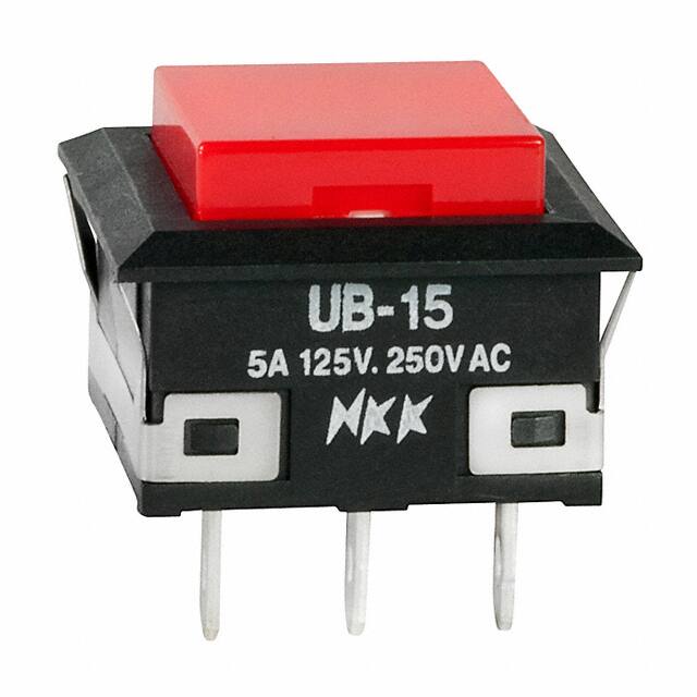 NKK SWITCHES 按钮开关 UB15KKW01N-C