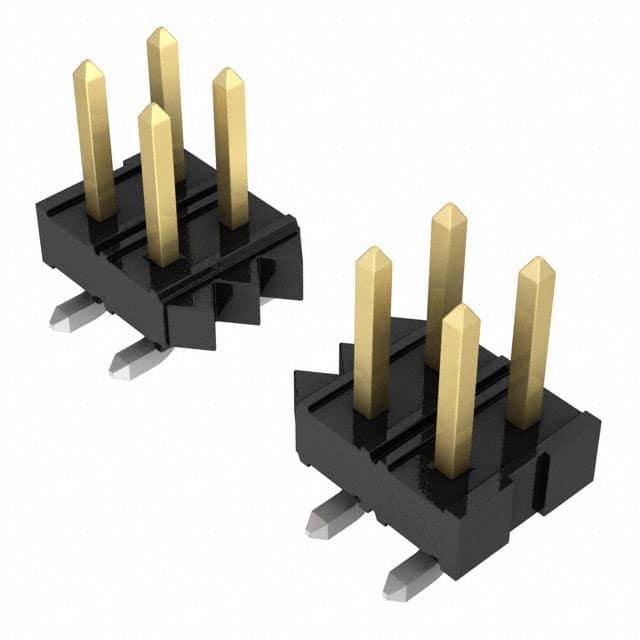 MOLEX 矩形连接器 - 针座 - 公插针 877591014
