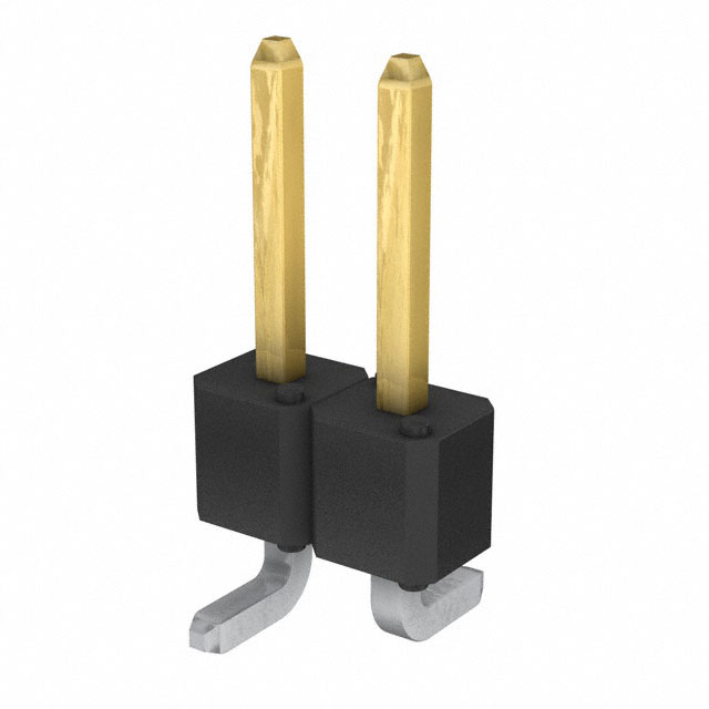 AMPHENOL 矩形连接器 - 针座 - 公插针 95293-101-02LF