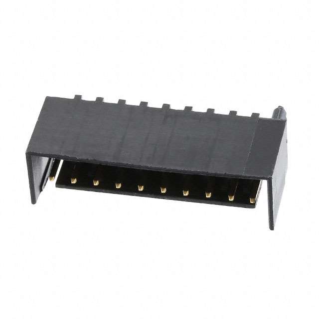 TE CONNECTIVITY 矩形连接器 - 针座 - 公插针 4-644897-0