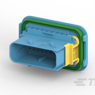 TE CONNECTIVITY 矩形连接器 - 外壳 4-1564532-1