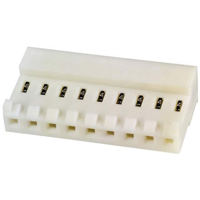 TE CONNECTIVITY 矩形连接器 - 自由悬挂/面板安装 3-643820-9