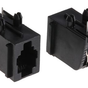 TE CONNECTIVITY 模块化连接器 - 插孔 520249-2