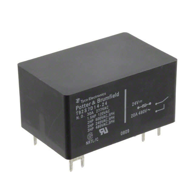 TE CONNECTIVITY 信号继电器 T92S7A12-240
