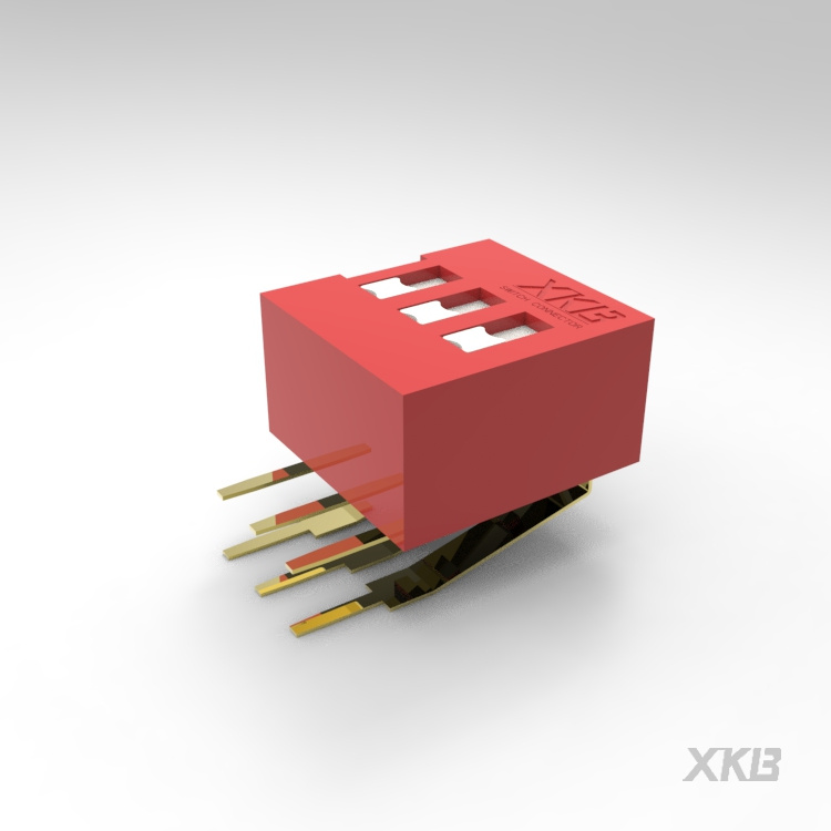 XKB CONNECTIVITY/中国星坤 拨码开关 DA-03RS