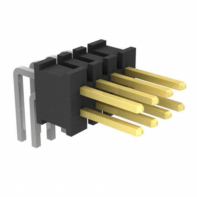 SAMTEC 矩形连接器 - 针座 - 公插针 FTSH-104-01-L-D-RA
