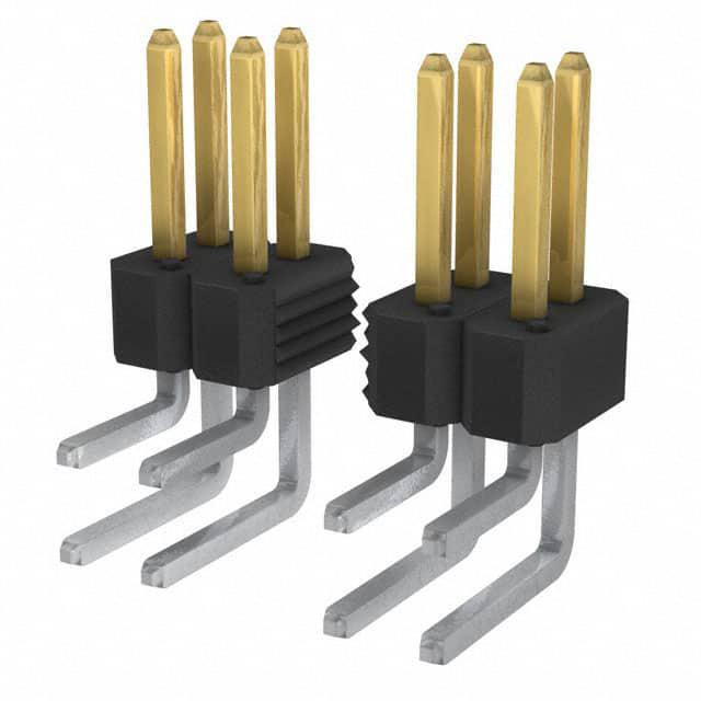 AMPHENOL 矩形连接器 - 针座 - 公插针 77317-104-66LF
