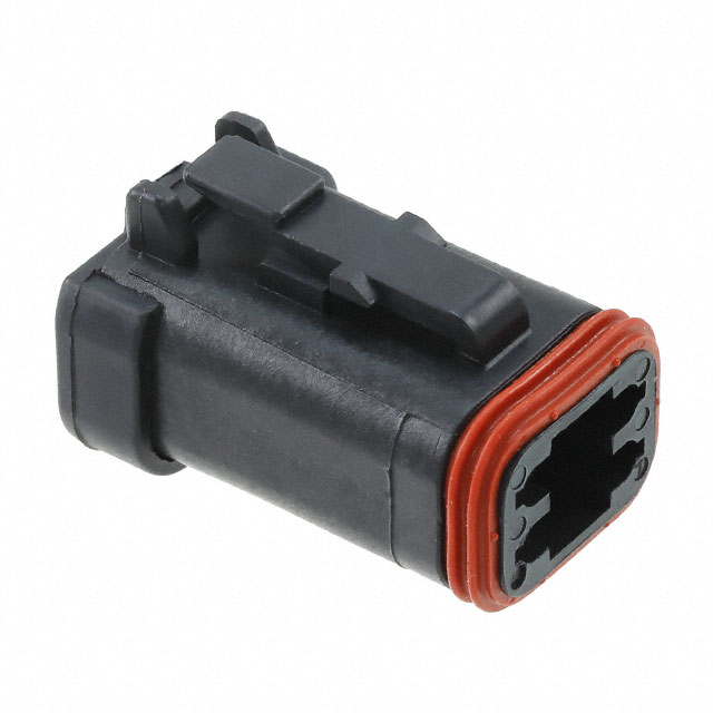 TE CONNECTIVITY 矩形连接器 - 外壳 DT06-4S-E005