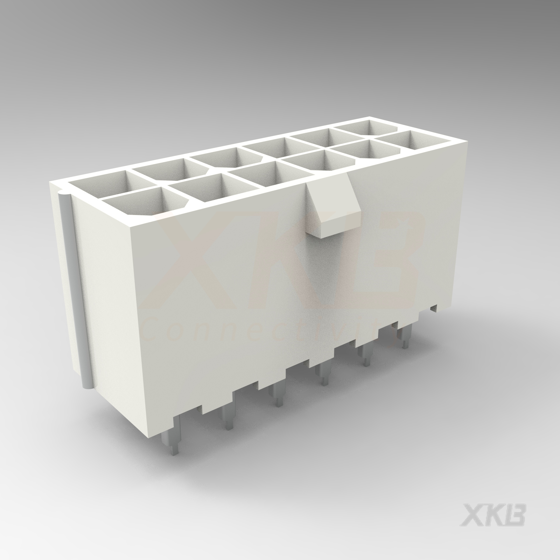 XKB CONNECTIVITY/中国星坤 矩形连接器 - 针座 - 公插针 X9357WV-2x06HN-N2SN
