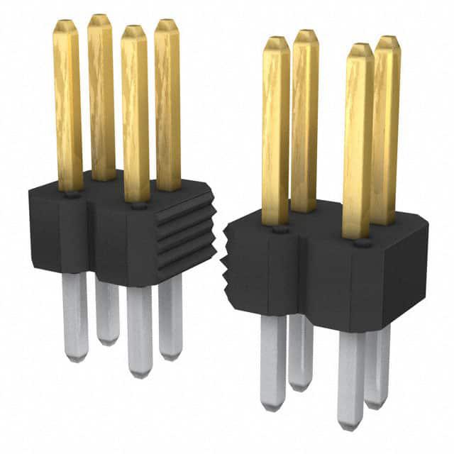 AMPHENOL 矩形连接器 - 针座 - 公插针 77313-138-10LF