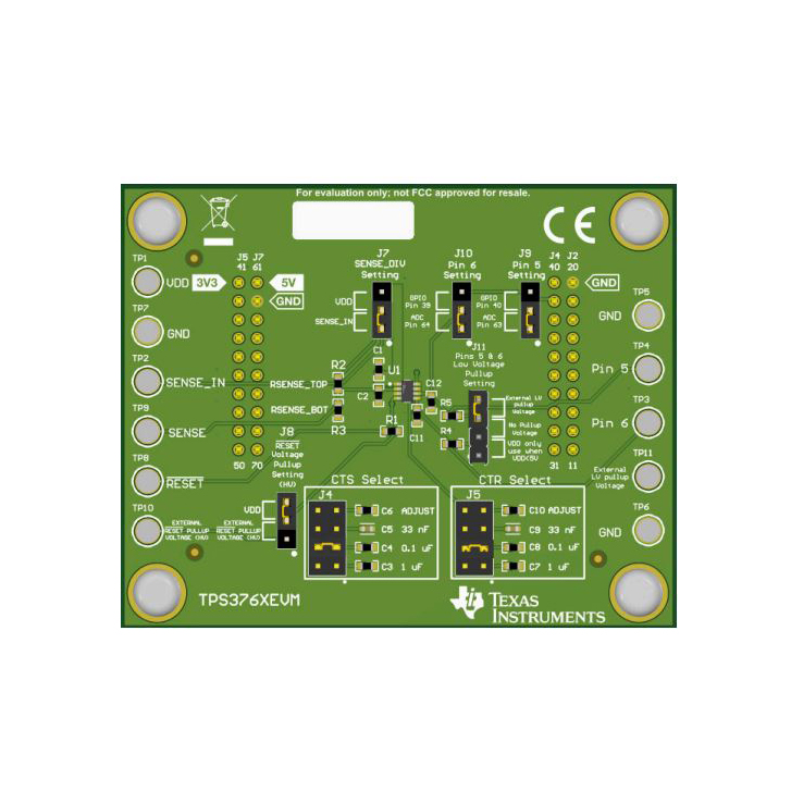 TEXAS INSTRUMENTS 评估、开发板开发工具 TPS376XEVM