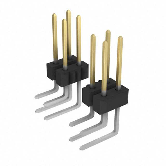 MOLEX 矩形连接器 - 针座 - 公插针 0717640518