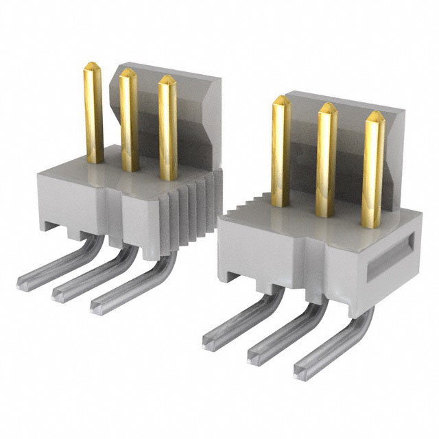 MOLEX 矩形连接器 - 针座 - 公插针 0022122146