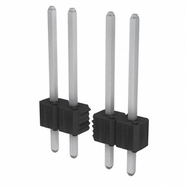 AMPHENOL 矩形连接器 - 针座 - 公插针 68604-406HLF