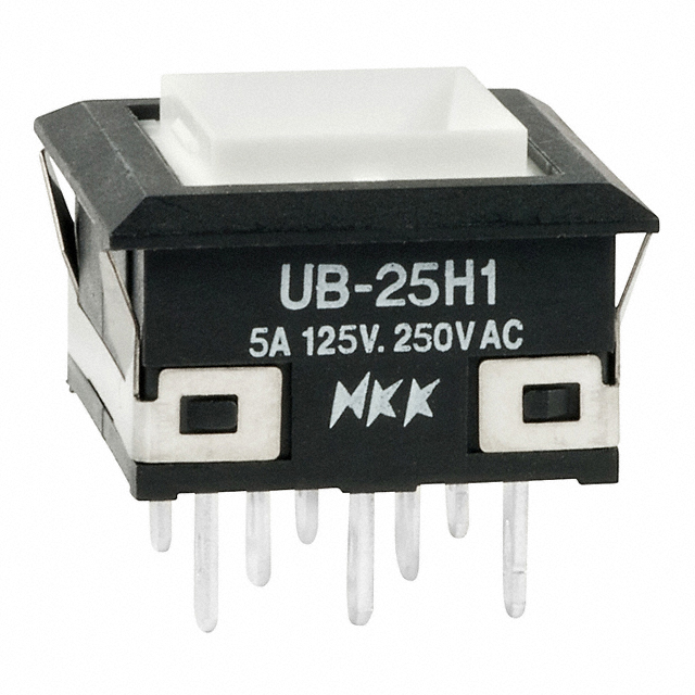 NKK SWITCHES 按钮开关 UB25KKW015F