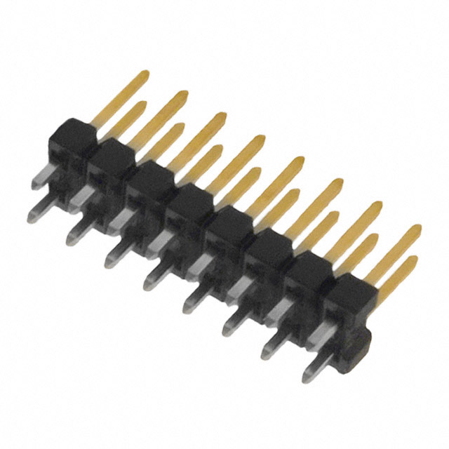 MOLEX 矩形连接器 - 针座 - 公插针 10-89-1161