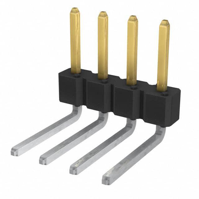 AMPHENOL 矩形连接器 - 针座 - 公插针 77315-103-04LF