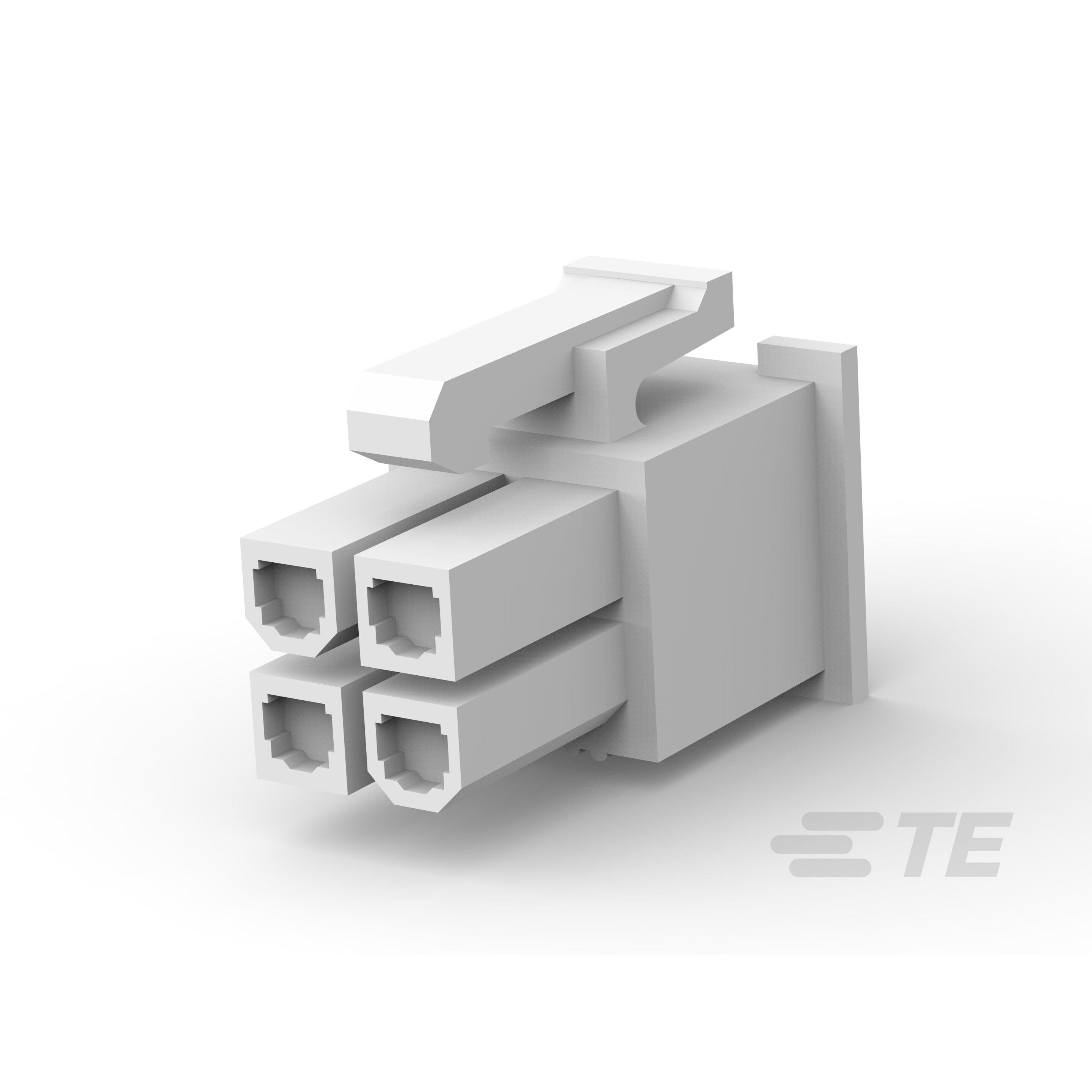 TE CONNECTIVITY 矩形连接器 - 外壳 2296205-4