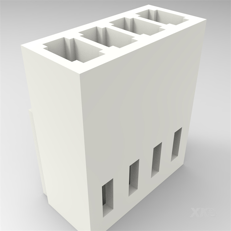 XKB CONNECTIVITY/中国星坤 矩形连接器 - 外壳 X2510H-04-N0